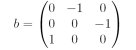 b - rotation