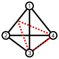 tetrahedron - reflection
